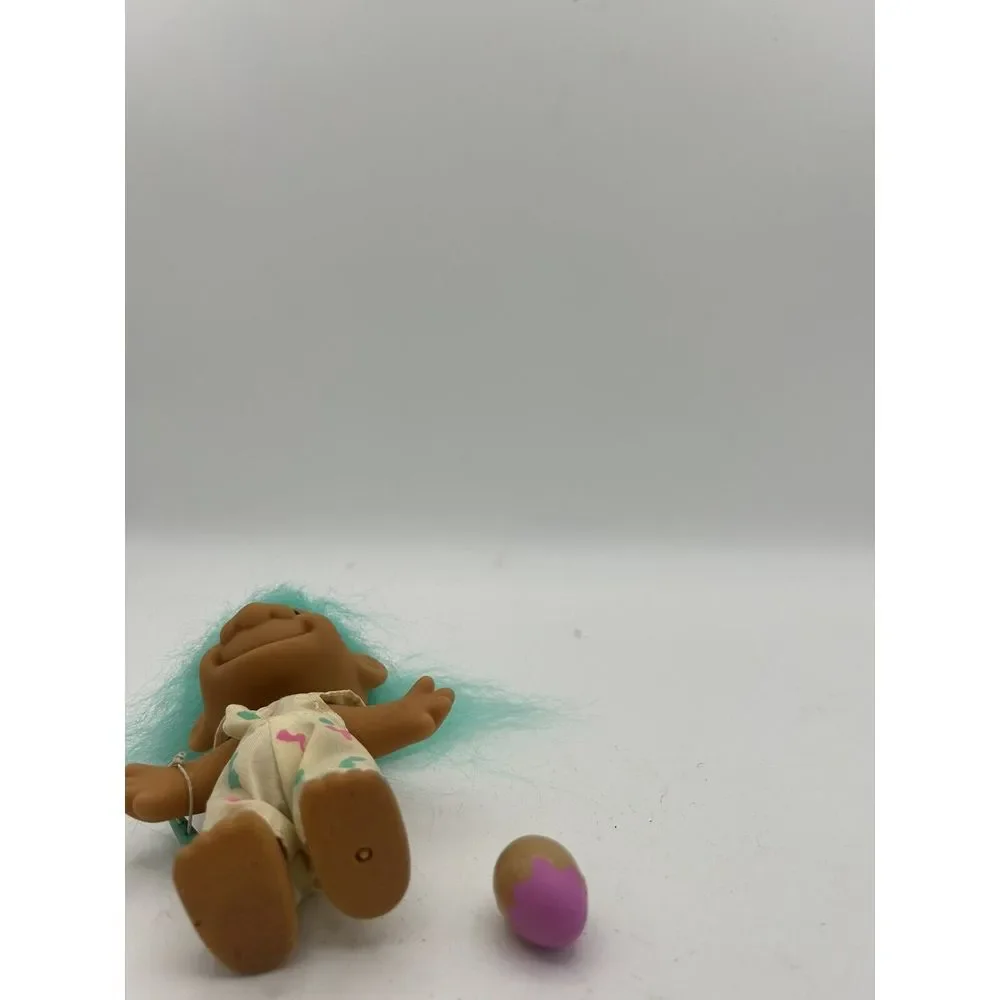 Vintage Easter Bunny Troll Doll Overalls/Bunny‎ Ears 5 & Easter Bunny Rabbit Lot